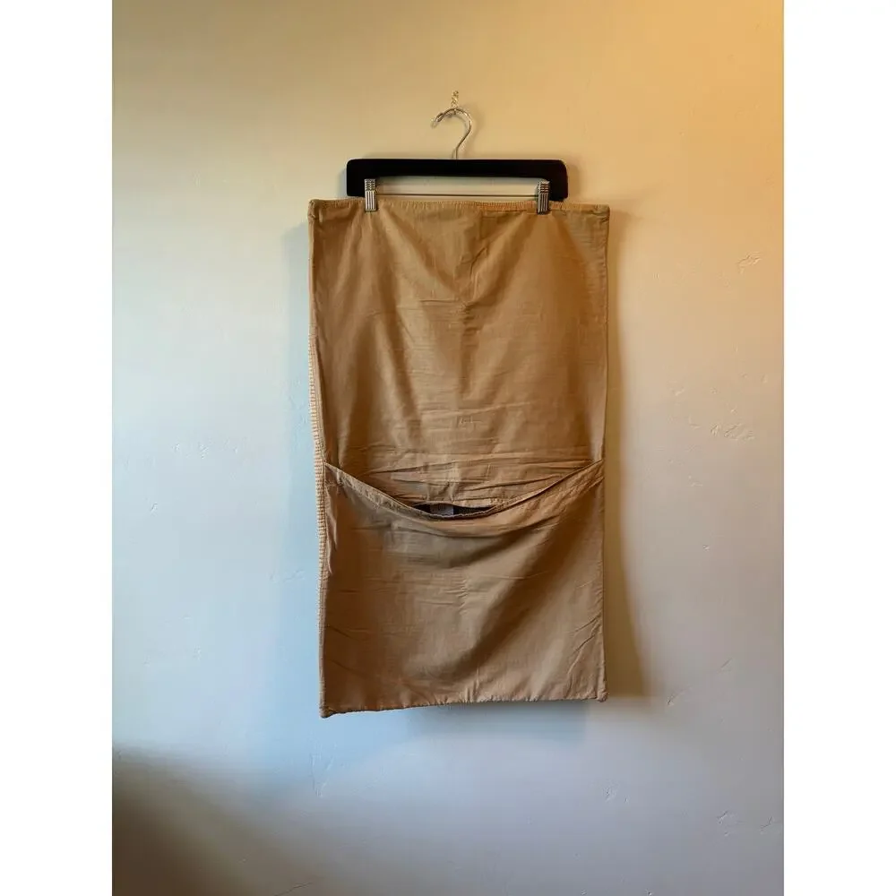 LIKE NEW Two Restoration Hardware Channel Stitch Cotton Voile Shams